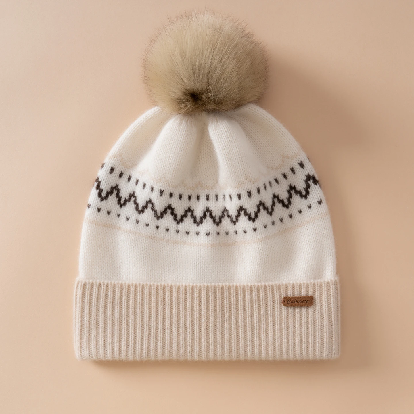

KOIJINSKY Women's Autumn/Winter 100% Cashmere Knitted Hat