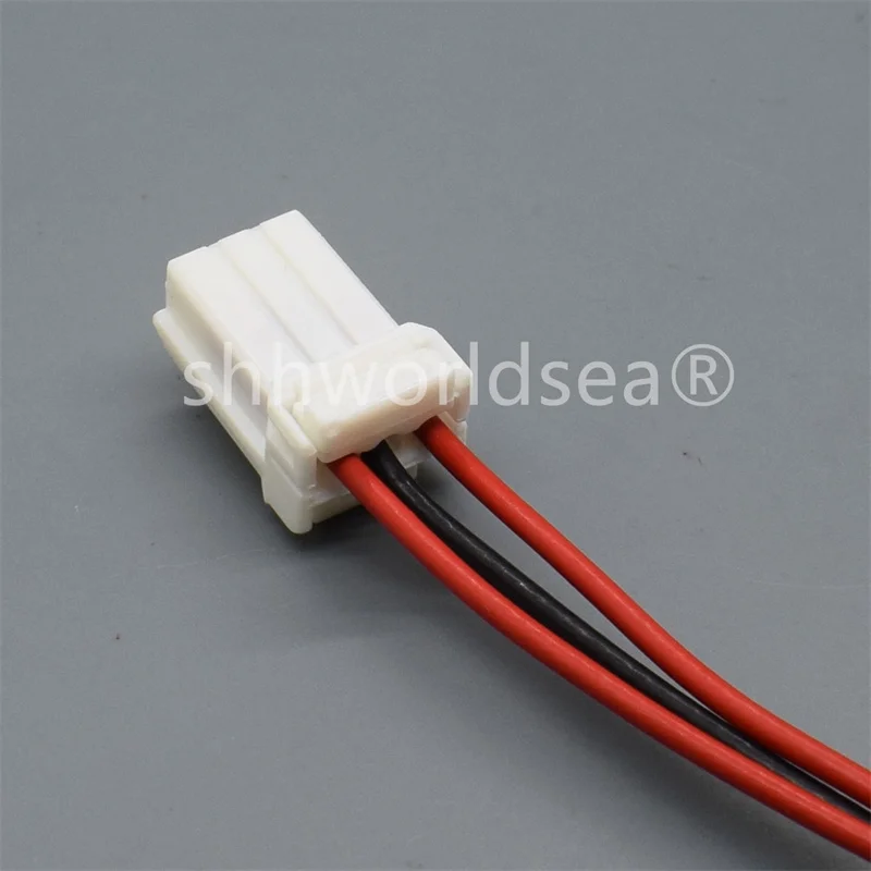 Shhworldsea 1Sets 3 Pin 1.8MM 174928-2 174921-1 Automotive Female Male Connector Car Reading Light Harness Cable Socket For Auto