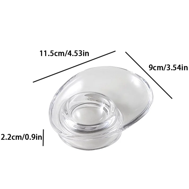 Glass Egg Cup Simple Breakfast Holder Home Stand Rack Kitchen Restaurant (Clear) Eggs Gadgets Cooking Accessories