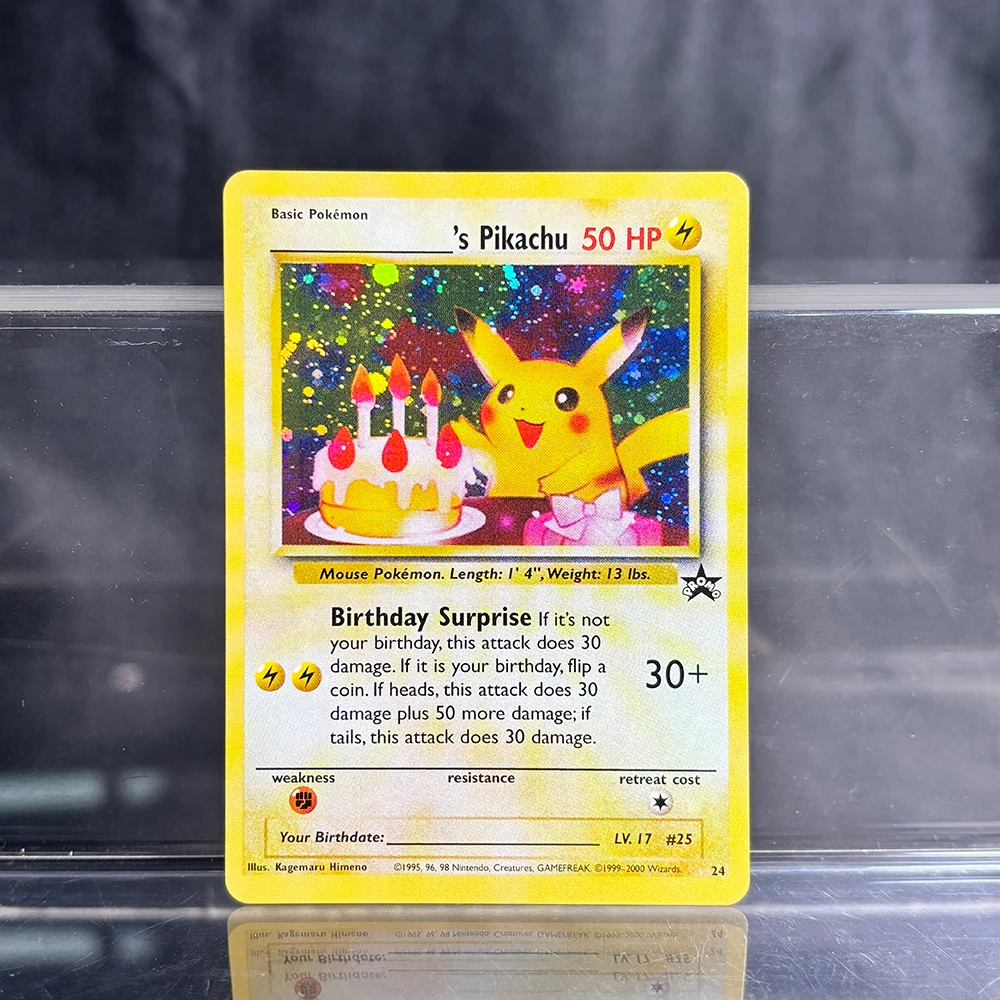 Holografische PKM-Einzelkarten Charizard EX Pikachu 1. Auflage Neo Mewtwo PTCG Proxy Cards Collection Kampfkarten Spielzeug Geschenke