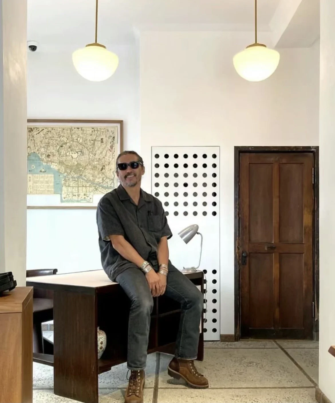 VISVIM WMV WALLIS DOWN SHIRT espinho para baixo