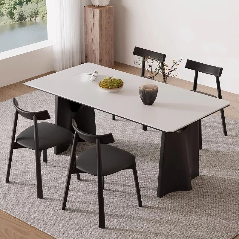 

Mid Century Luxury Dining Table Nordic Modern Modern Designer Dining Table Children Service Mesas De Jantar Kitchen Furniture