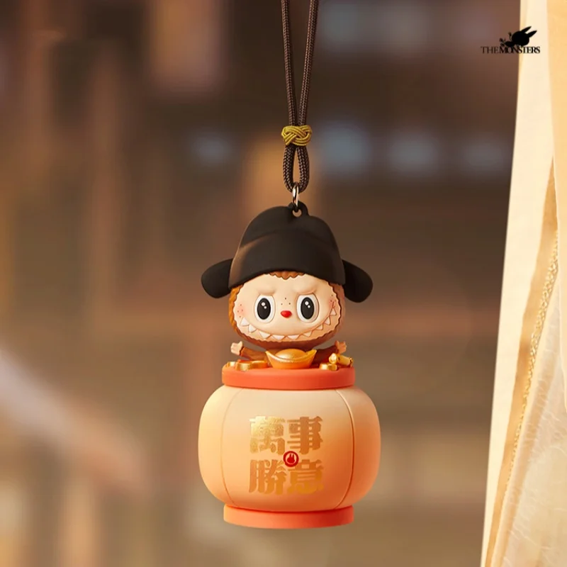 Authentic Blind Box Labubu The Monsters Silicone Night Light Labubu Series Mystery Box Bag Pendant Collection Birthday Toy Gift