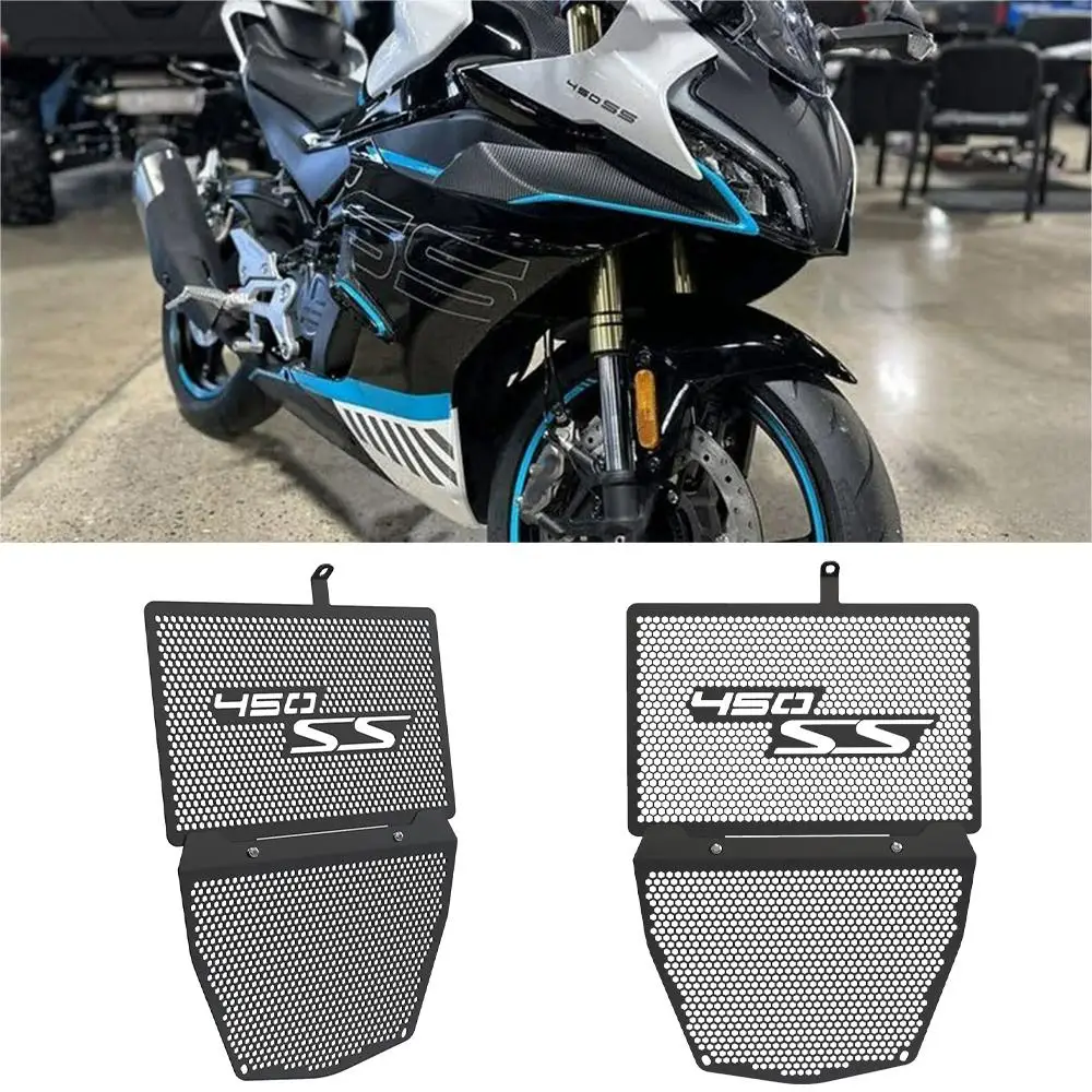 

Moto Water Tank Protection For CFMOTO 450 SS 450SS 2022 2023 2024 Motorcycle Accessories Radiator Grille Guard Cover Protector