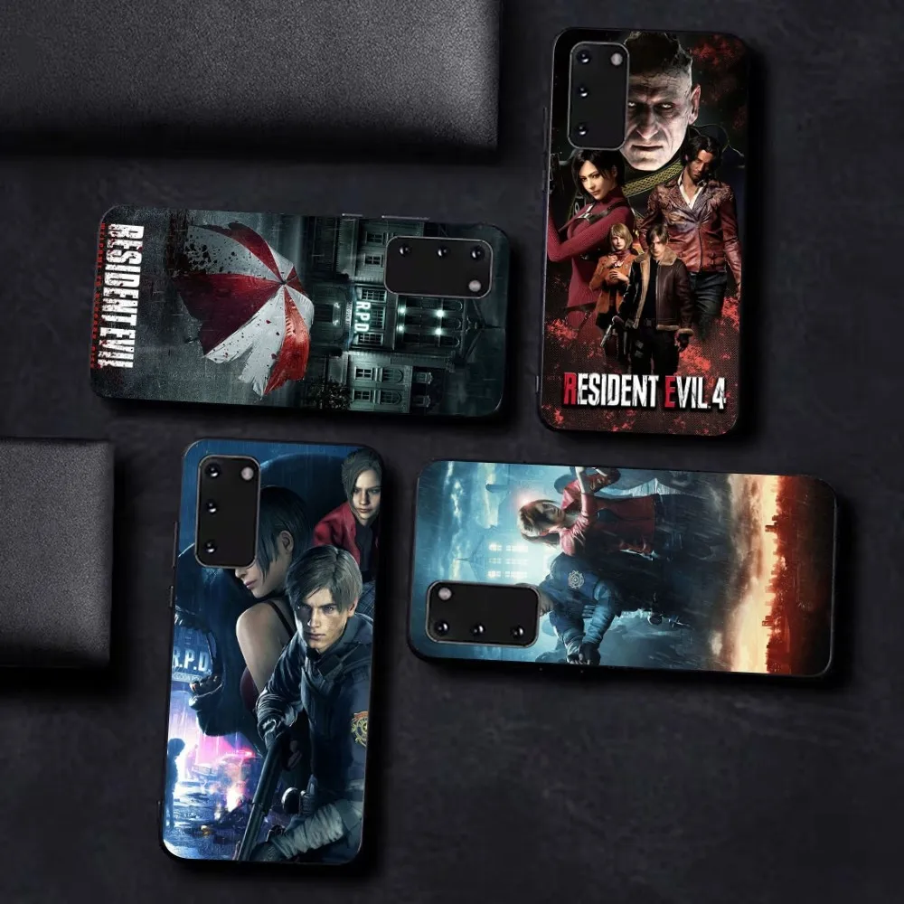 R-resident Game E-evil Phone Case For Samsung S 9 10 20 21 22 23 30 23 24 Plus Lite Ultra FE S10lite Fundas