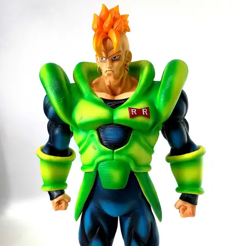 2025 Dragon Ball Z Android 16 Gk Anime Figur PVC Action Dock Staty Samling Modell Ornament Barnleksaker Födelsedagspresenter 6 best sales Android 16-figur - №3