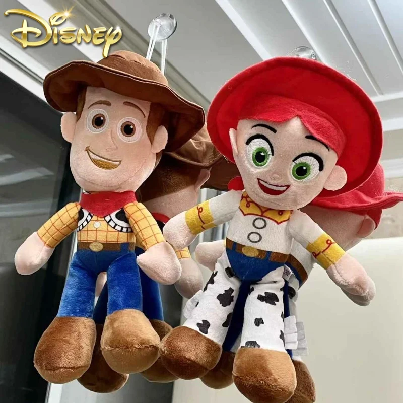 New  Toy Story Buzz Lightyear Jessie Woody Plush Toy Lovely Stuffed Cartoon Anime Plushies Kawaii Doll Xmas Gifts Birthday Toys