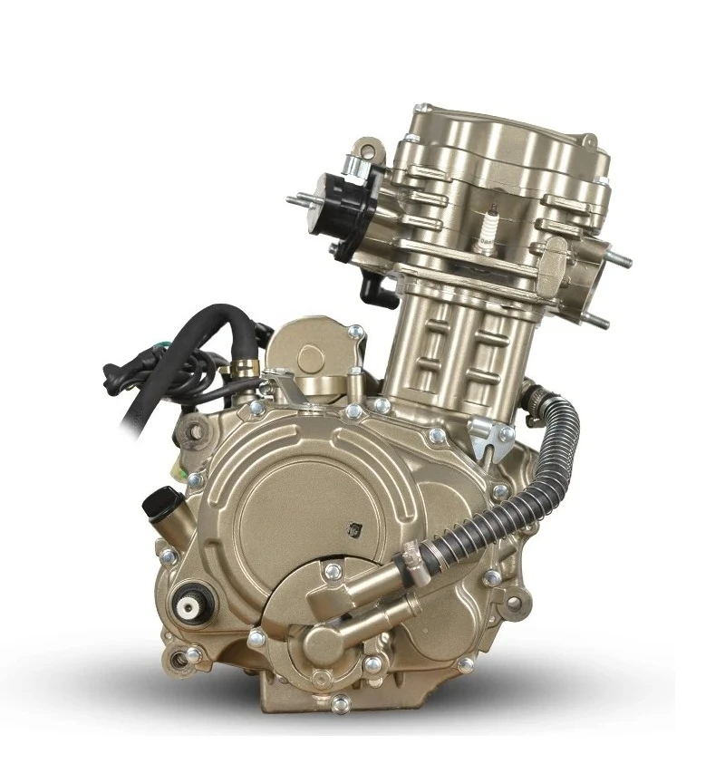 AP200ZH-A Tricycle Cycle Five Speed Engine Assembly 200cc Water-cooled BW Deep Iron Grey Euro I Full Configuration