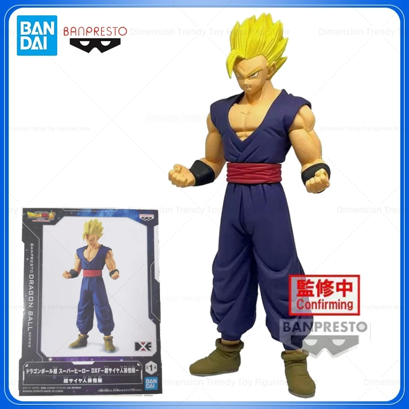 Bandai в наличии BANPRESTO DXF Super Saiyan Son Gohan Dragon Ball: Hero Аниме Фигурка Модель Игрушка в подарок DT