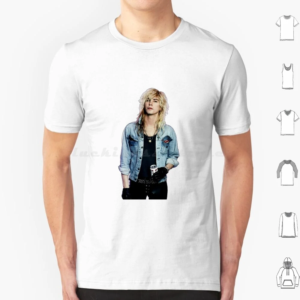 Duff Mckagan T Shirt Cotton Men Women DIY Print Duff Mckagan Slash Guns N Roses Axl Rose Guitar Steven Rose Axl Gnr Izzy