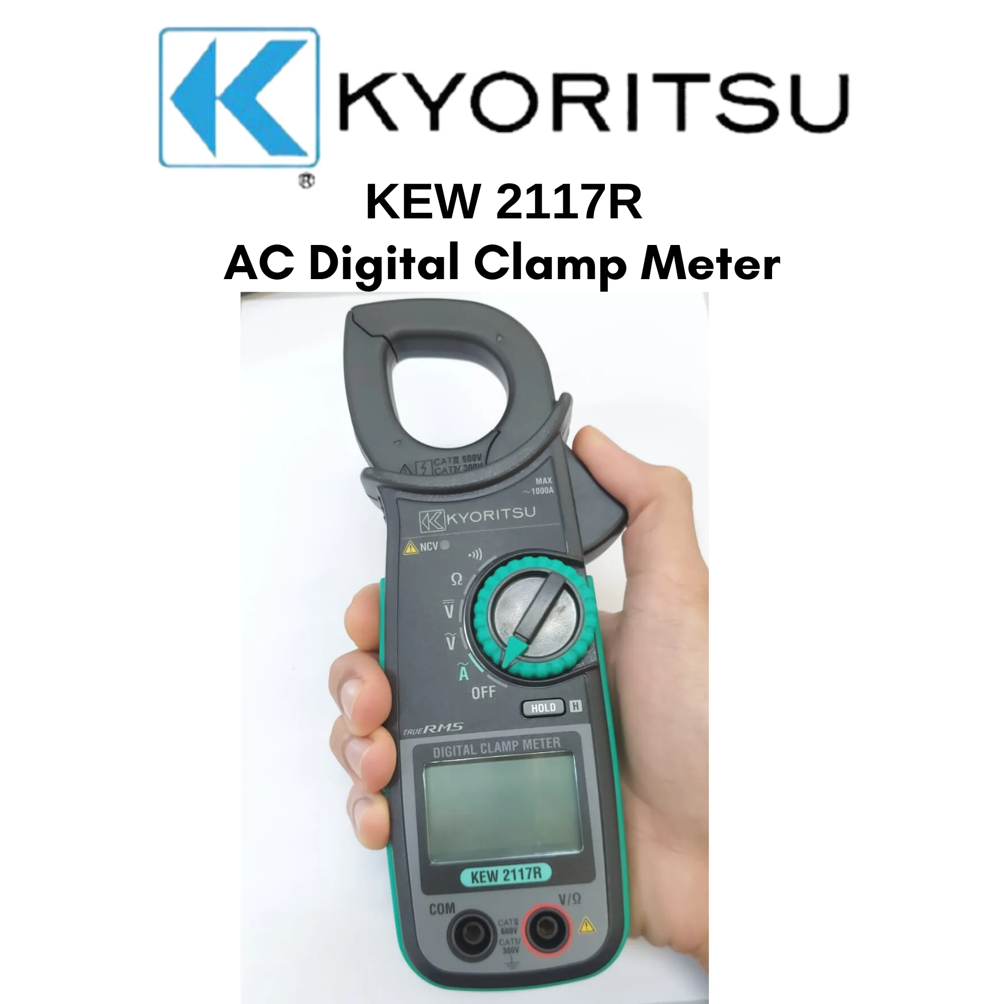 Kyoritsu AC Digital Clamp Meters KEW 2117R