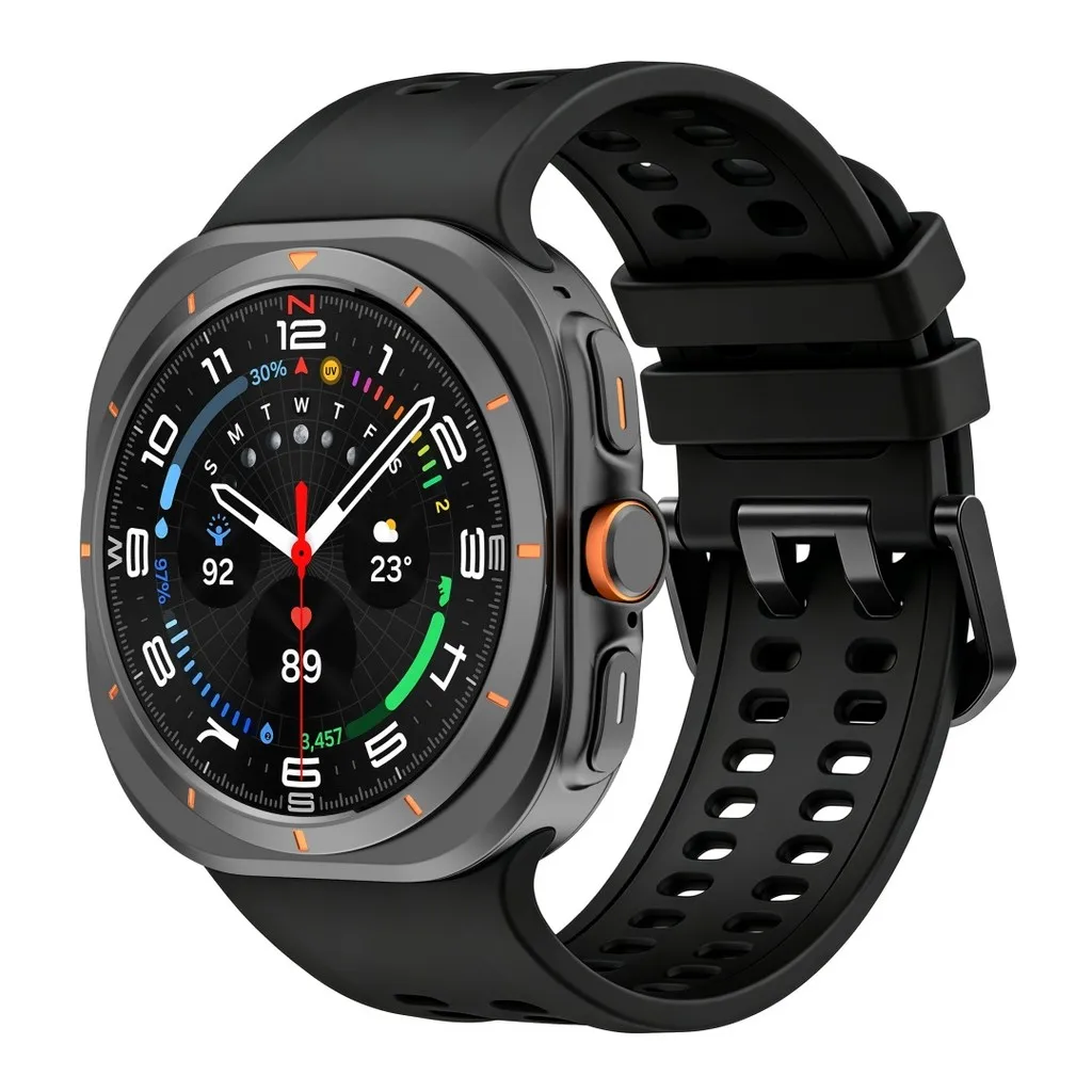 Weiche Silikonarmbänder für Samsung Galaxy Watch Ultra 1 2 47mm Marine Band für Galaxy Watch Ultra 2024 2025 2026 Atmungsaktiver Gürtel – Detail 4