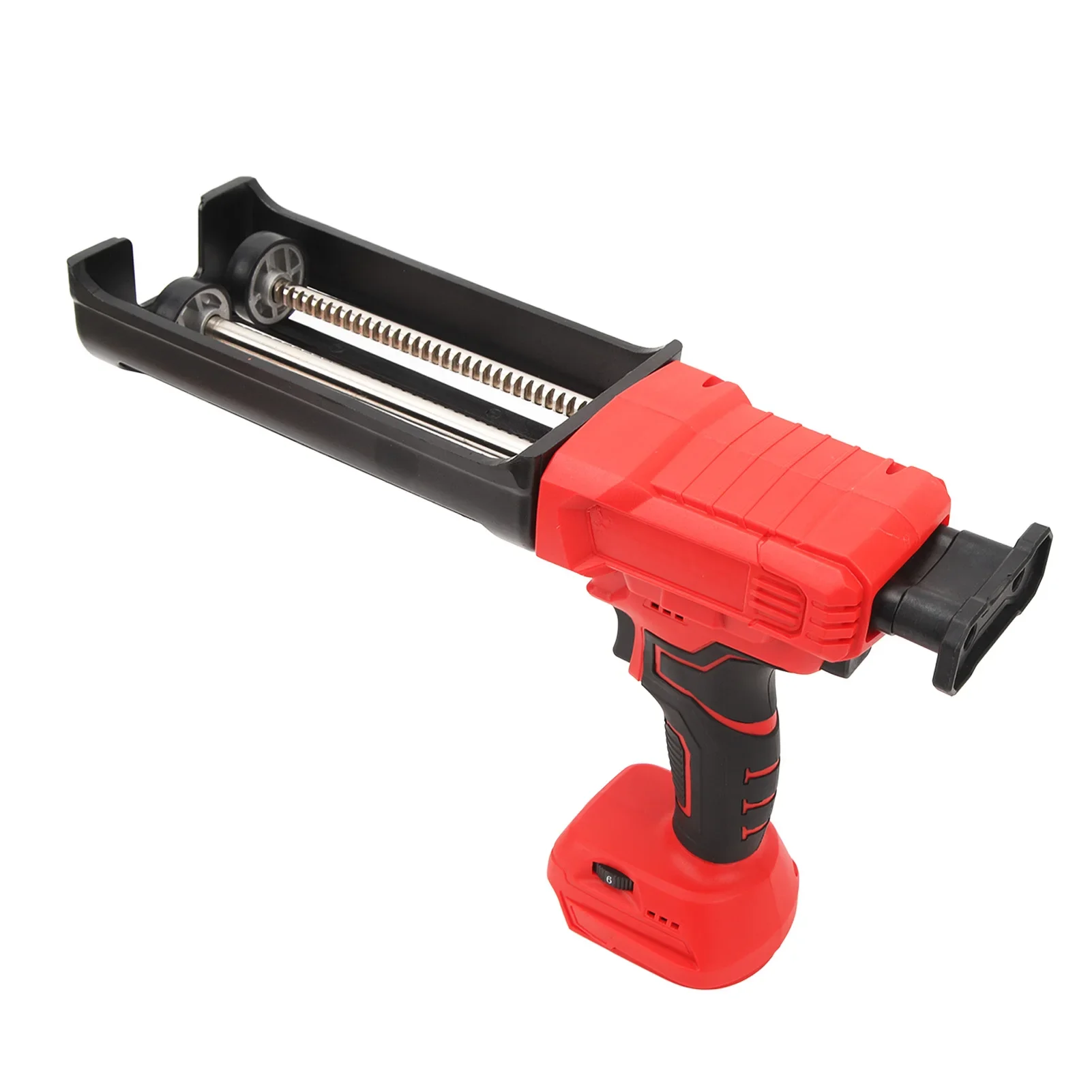 6 Level Speed 800N Thrust Sealant Caulk Gun with LED Light for Sealing Cordless Caulking Gun