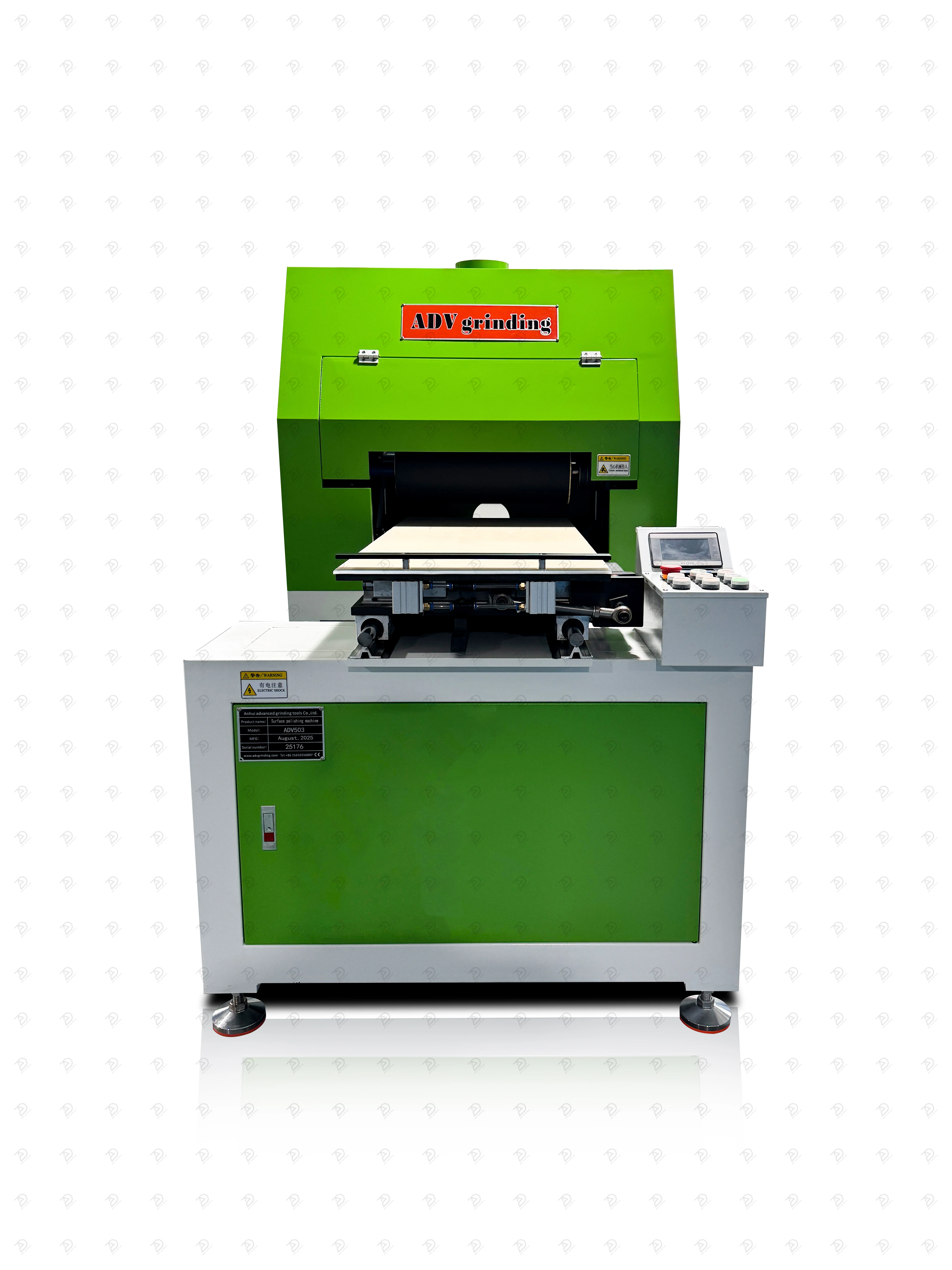 Sheet Metal Surface Grinding Polishing Machine for Plate Finishing Mirror Buffing Stainless Steel Aluminum Processing Equipment