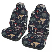 Winter Forest Car Seat Covers Universal Fit for Any Car Truck Van RV SUV Psychedelic Magic Bucket Seats Protector Covers Men