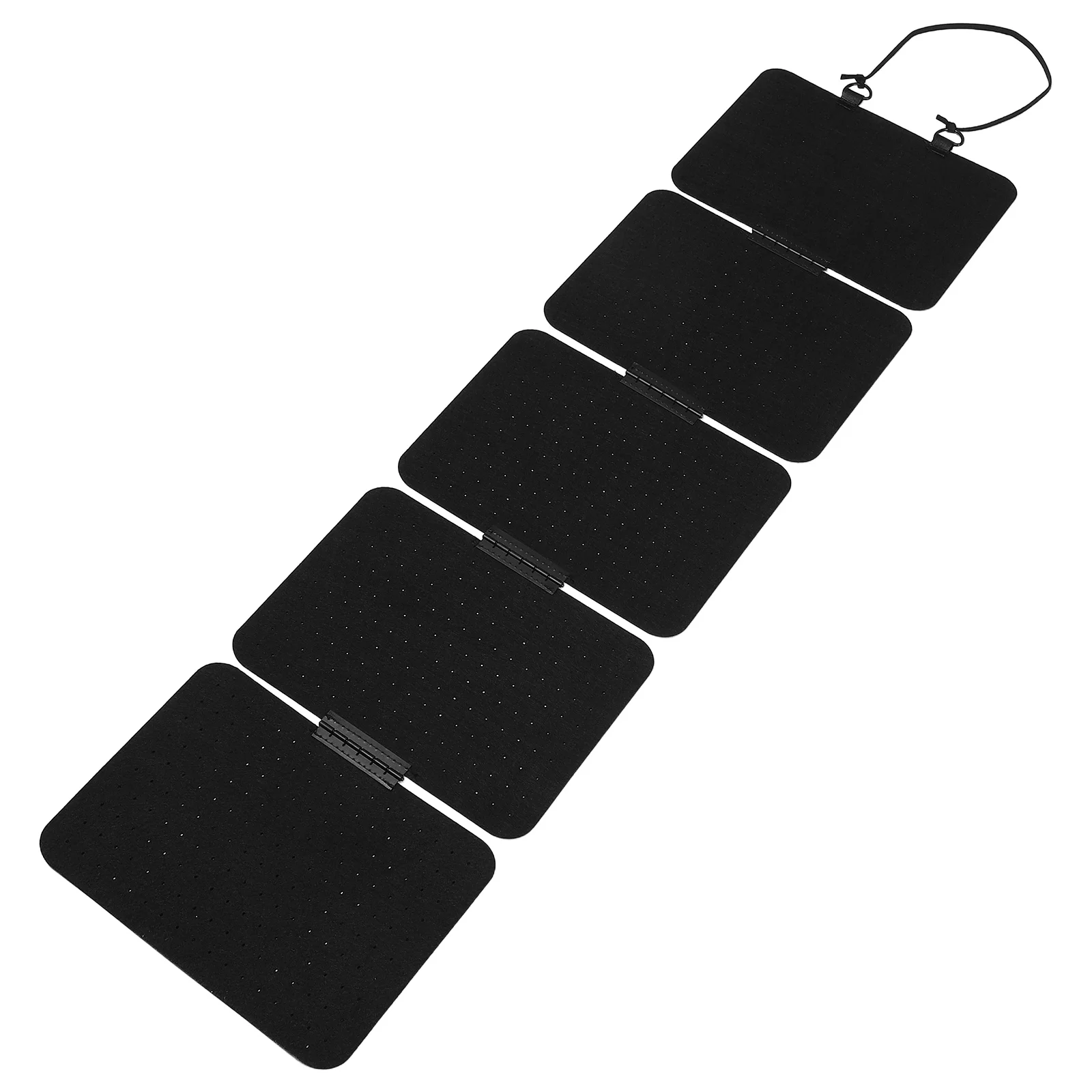 

Wall Hanging Jewelry Organizer Felt Tray Multi-Functional Brooch Storage Bag Necklace Holder for Earrings Pins