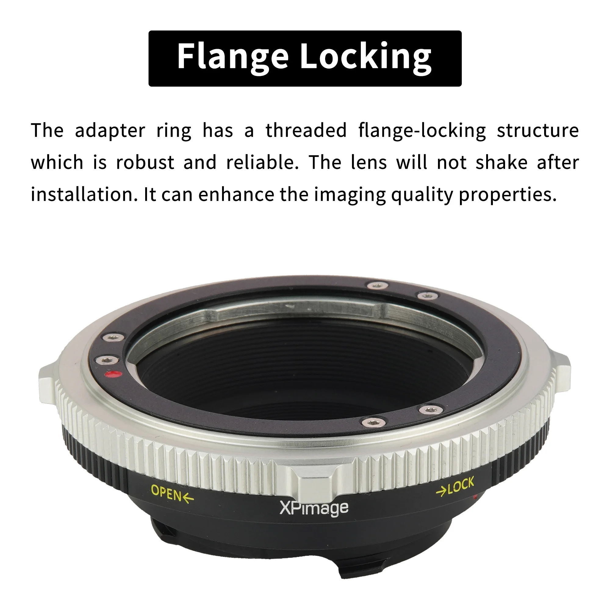 XPIMAGE CY to M Lens Mount Adapter Ring Compatible with Contax Yashica YC  Lenses to Leica M Rangefinder Cameras M8 M9 M10 M11