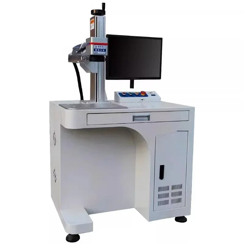 

20W30W Fiber Laser Marking Machine Plastic Metal Sign Stainless Steel Engraving Machine Milk Powder Can Engraving Machine