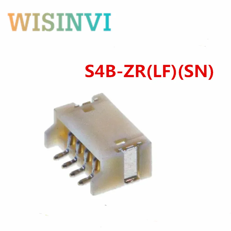 100PCS S4B-ZR(LF)(SN) S4B-ZR S4B-ZR-SM3A-TF(LF)(SN) S4B-ZR-SM3A-TF 4P 1.5mm Spacing Horizontal Sticking Needle Socket