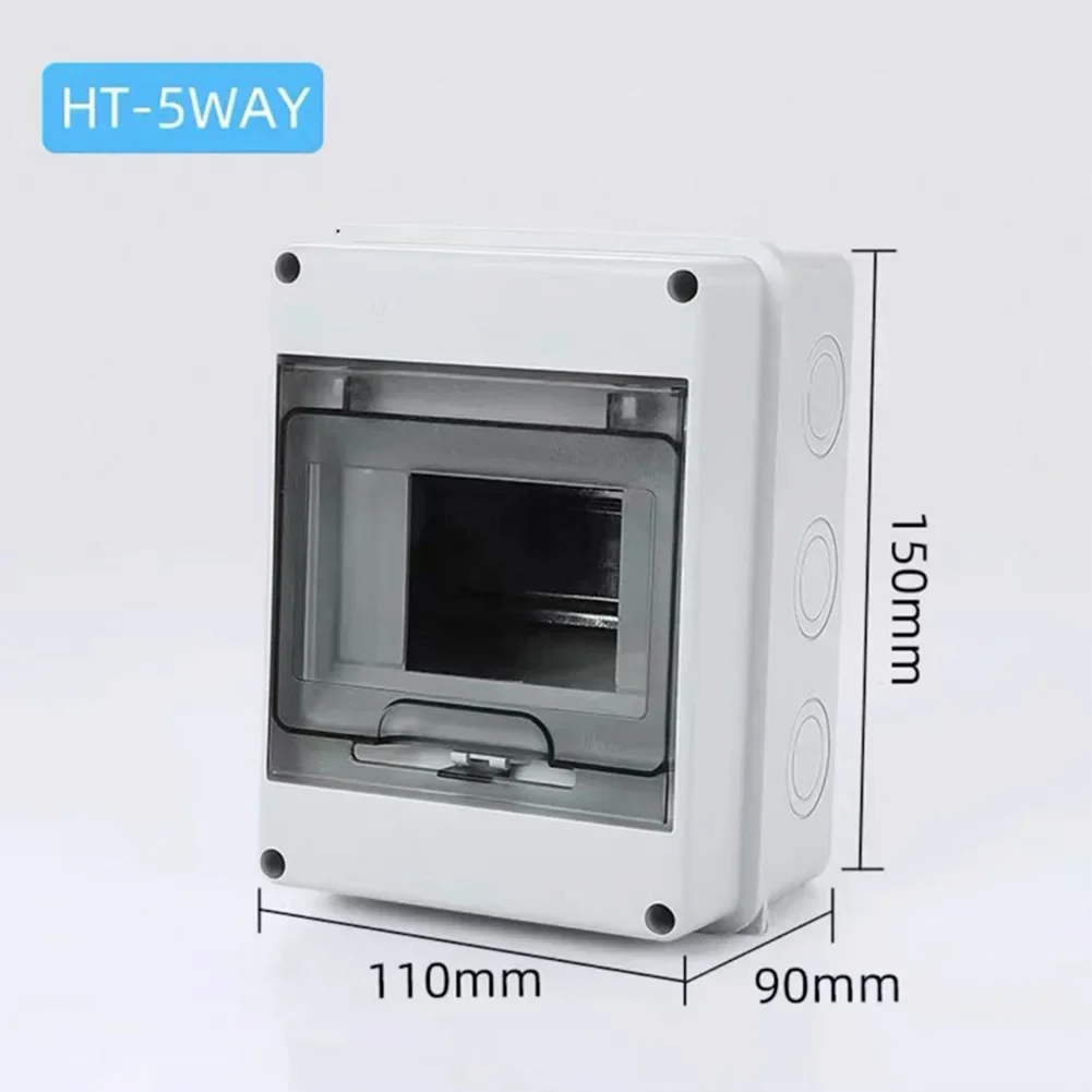 Robust Distribution Box IP6For 5 Rated Easy Wiring Suitable for Apartments Pre Fabricated Cable Entries (80 characters)