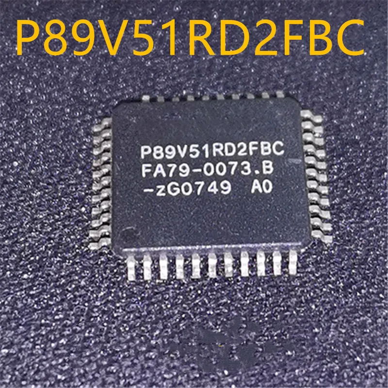 

10PCS/lot P89V51RD2FBC P89V51 QFP44