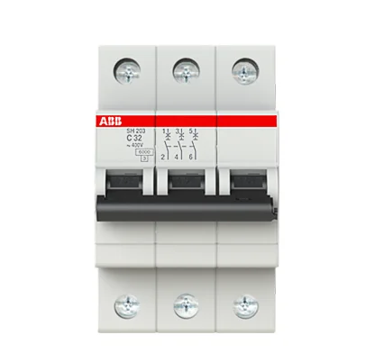 

Miniature Circuit Breaker 10104004 SH203-C32 3P | 32A | C | 6KA 2CDS213001R0324