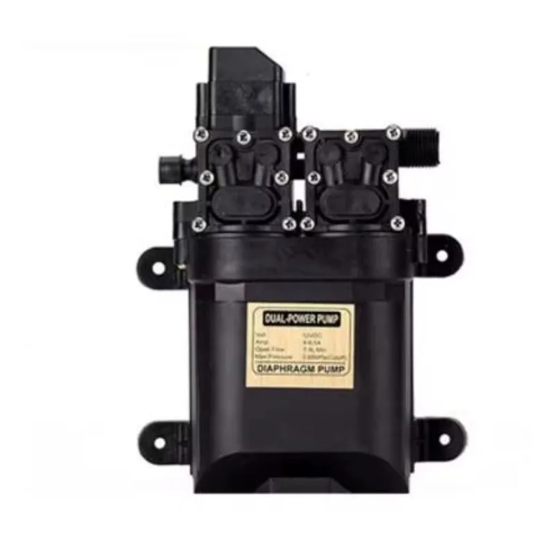 Powerful Dual Water Pump DC 12V  High Pressure Self-priming Diaphragm Water Pump
