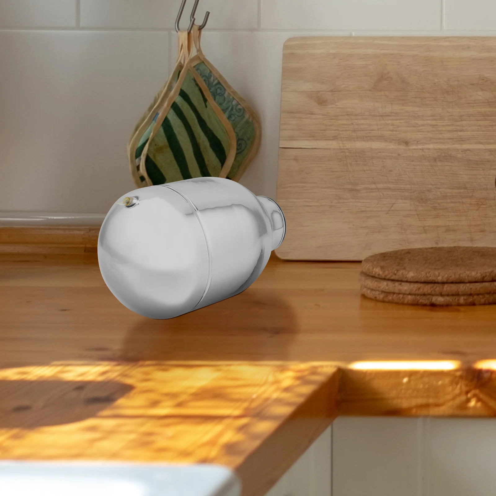 

Vacuum Insulated Glass Lined Thermal Kettle 1L for Hot Cold Beverages Home Office Use Easy Pour No Spills Glass Kettle