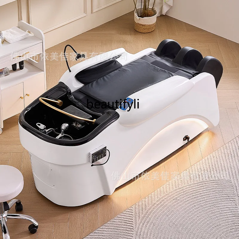 

Electric massage shampoo bed, custom fumigation constant temperature water circulation for face washing, beauty and hairdressing