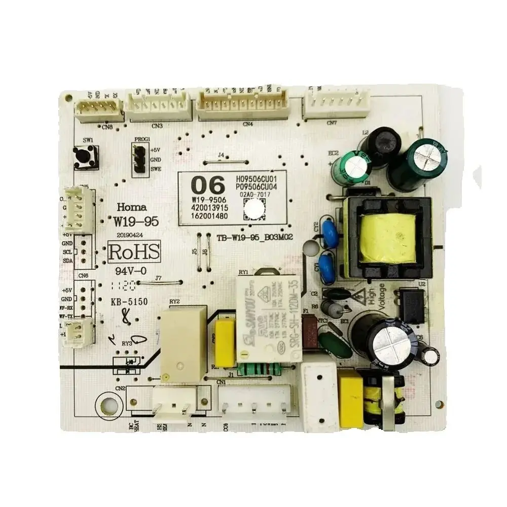 Refrigerator Motherboard, Main Control Board, Model Number W19-95 06, For Homa, Original