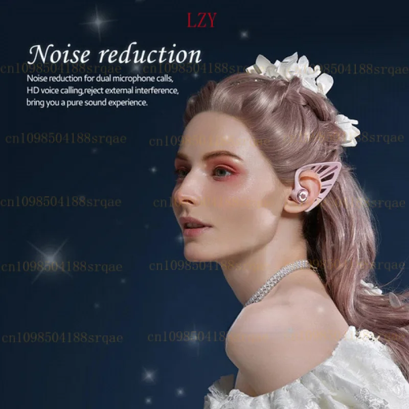 95new لسماعات YOWU True اللاسلكية Bluetooth Halloween Elf COSPLAY