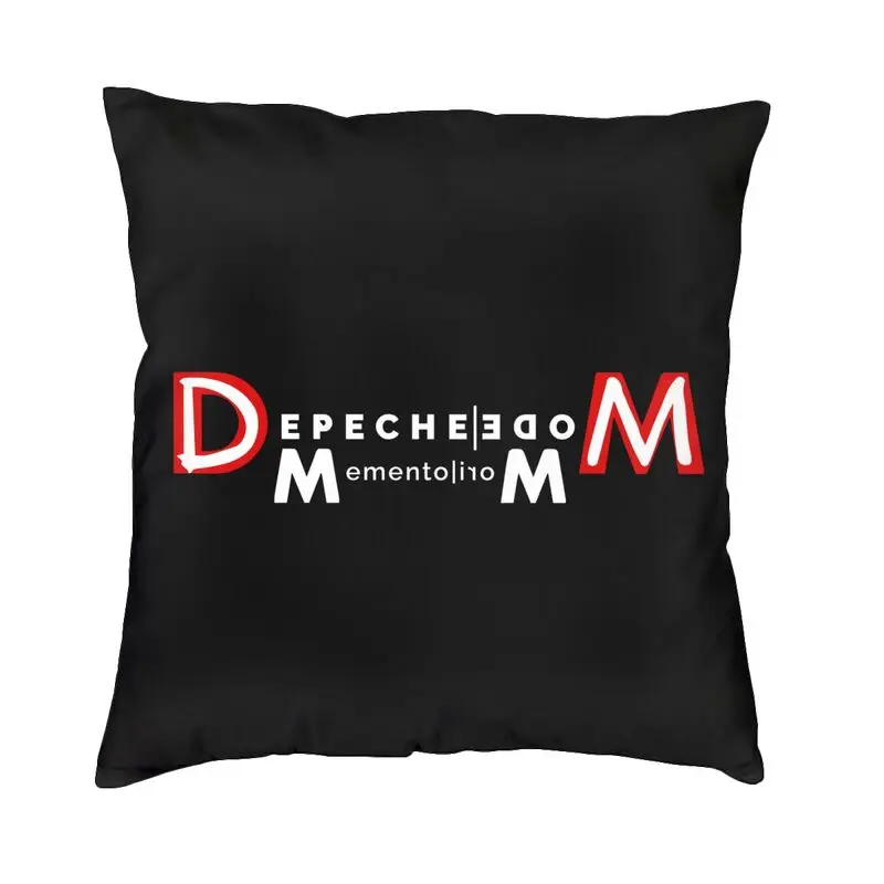 Modern Depeche Cool Mode Electronic Rock Cushion Cover Soft Throw Pillow Case for Living Room Pillowcase