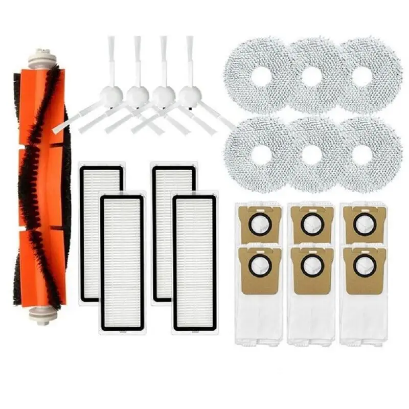 

【AA86】Основная щетка, боковая щетка, HEPA-фильтр, вращающаяся щетка для робота-пылесоса Dreame S10 S10 Pro, аксессуары