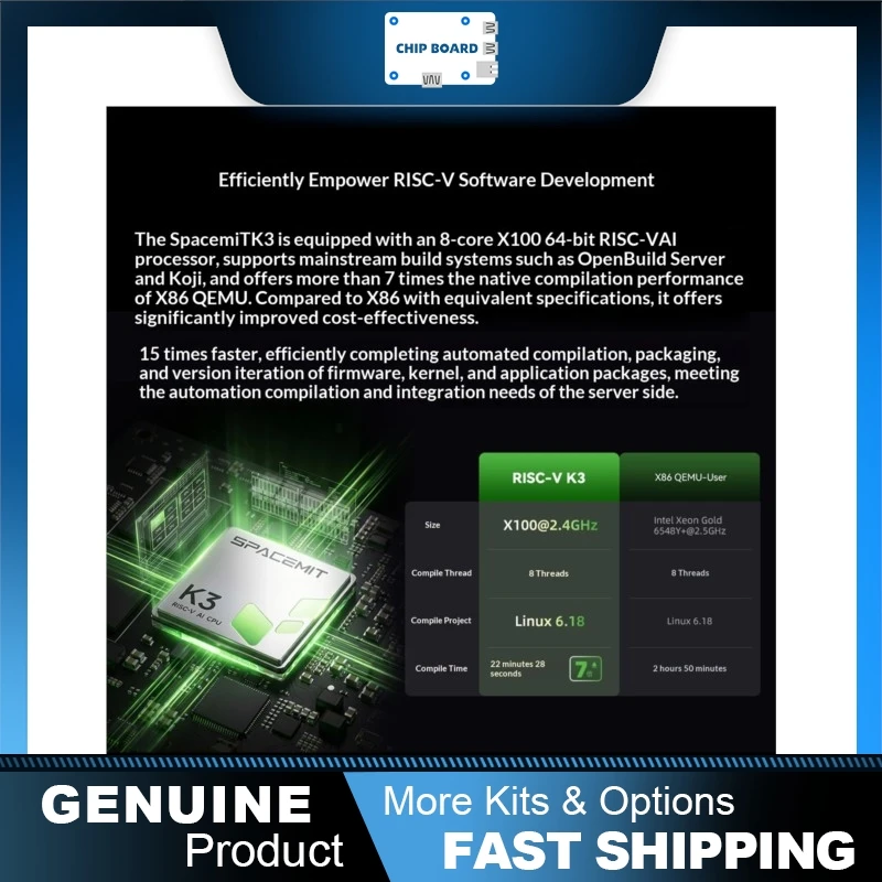 Firefly CSC2-N48SPK3 RISC-V Server, SpacemiT K3 60TOPS Edge AI Platform for Large Models