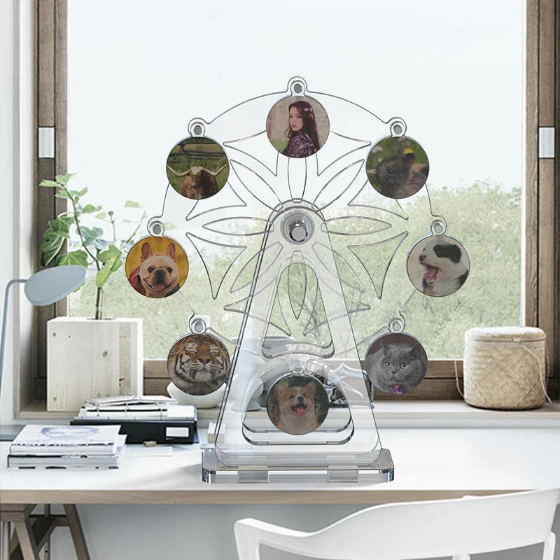 

Набор силиконовых форм для колеса обозрения для DIY, эпоксидная смола, прозрачный кристалл, УФ-декор для домашнего офиса, набор инструментов для изготовления фотоальбома