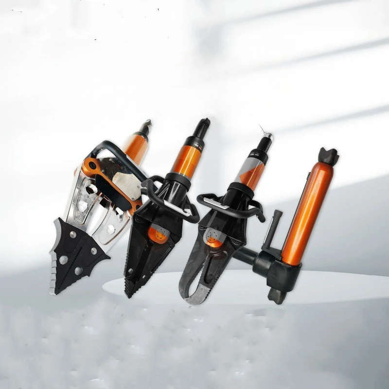 Emergency rescue hydraulic shearing device expander shearing device top support device combination
