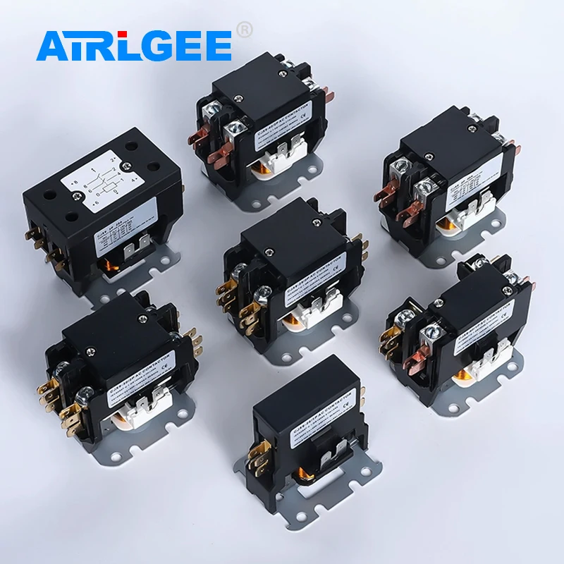 CJX9B-25S/32S AC220V AC110V Rated Coil Voltage 25/32/40A 1/2/3 Poles Definite Purpose AC Contactor For Air Conditioner