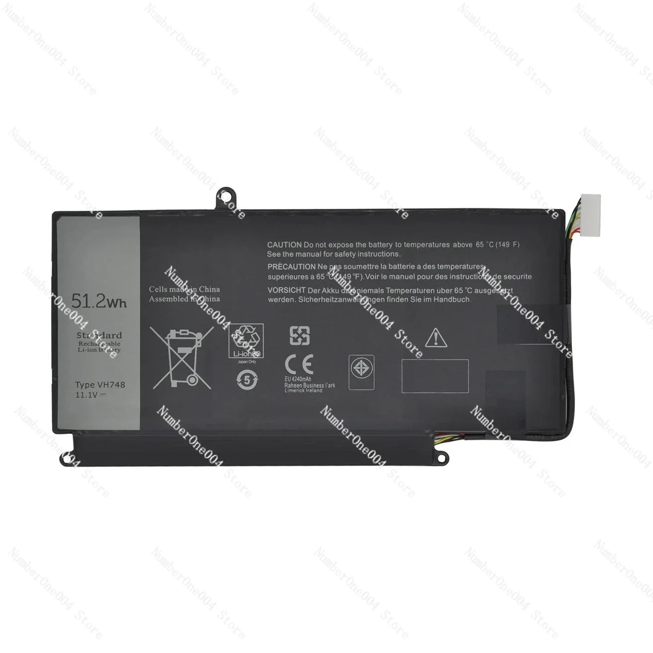 

Applicable To V5460 5470 5480 5560 P41g 14-5439 Vh748 Laptop Battery
