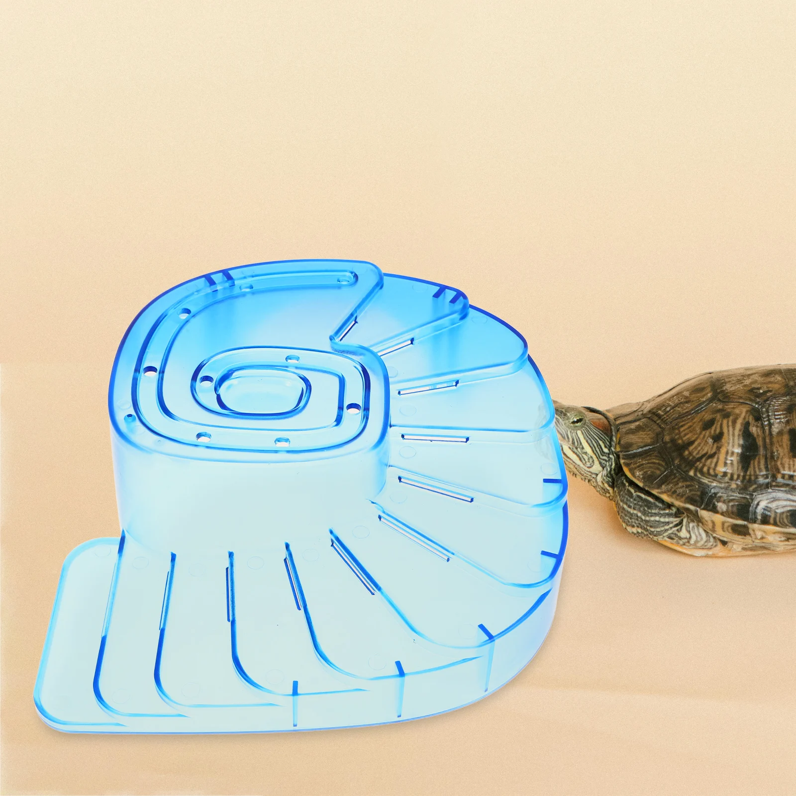 

Tortoise Basking Platform Drying Deck Glass Tank Reptile Turtle Supplies Sturdy Smooth Color Design