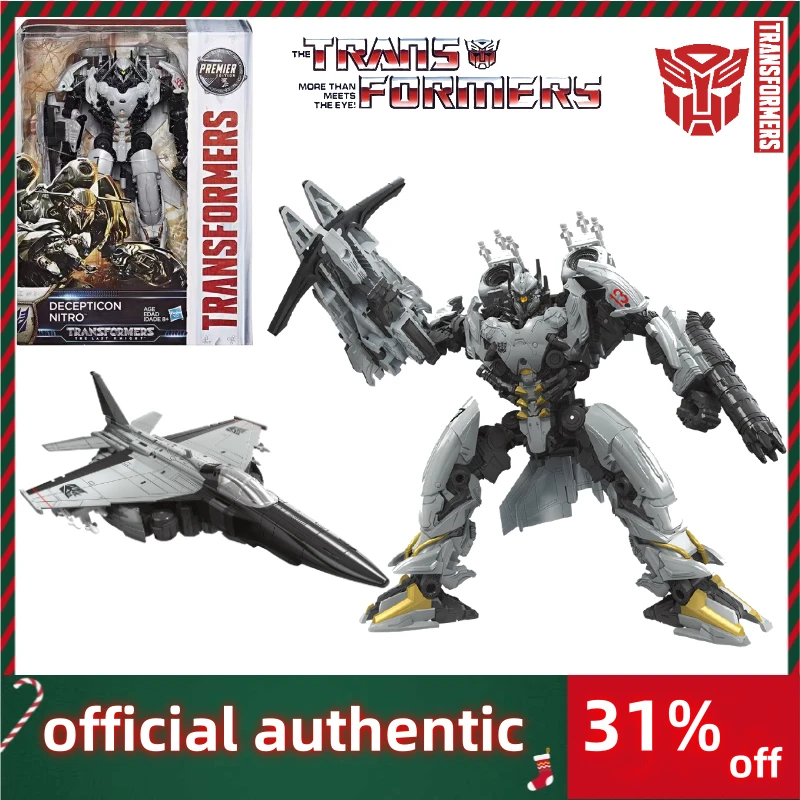 In Stock Transformers Movie 5 American Version TLK Class V Nitro Zeus Collect Figure Anime Robot Anime Action Models Toys Gifts