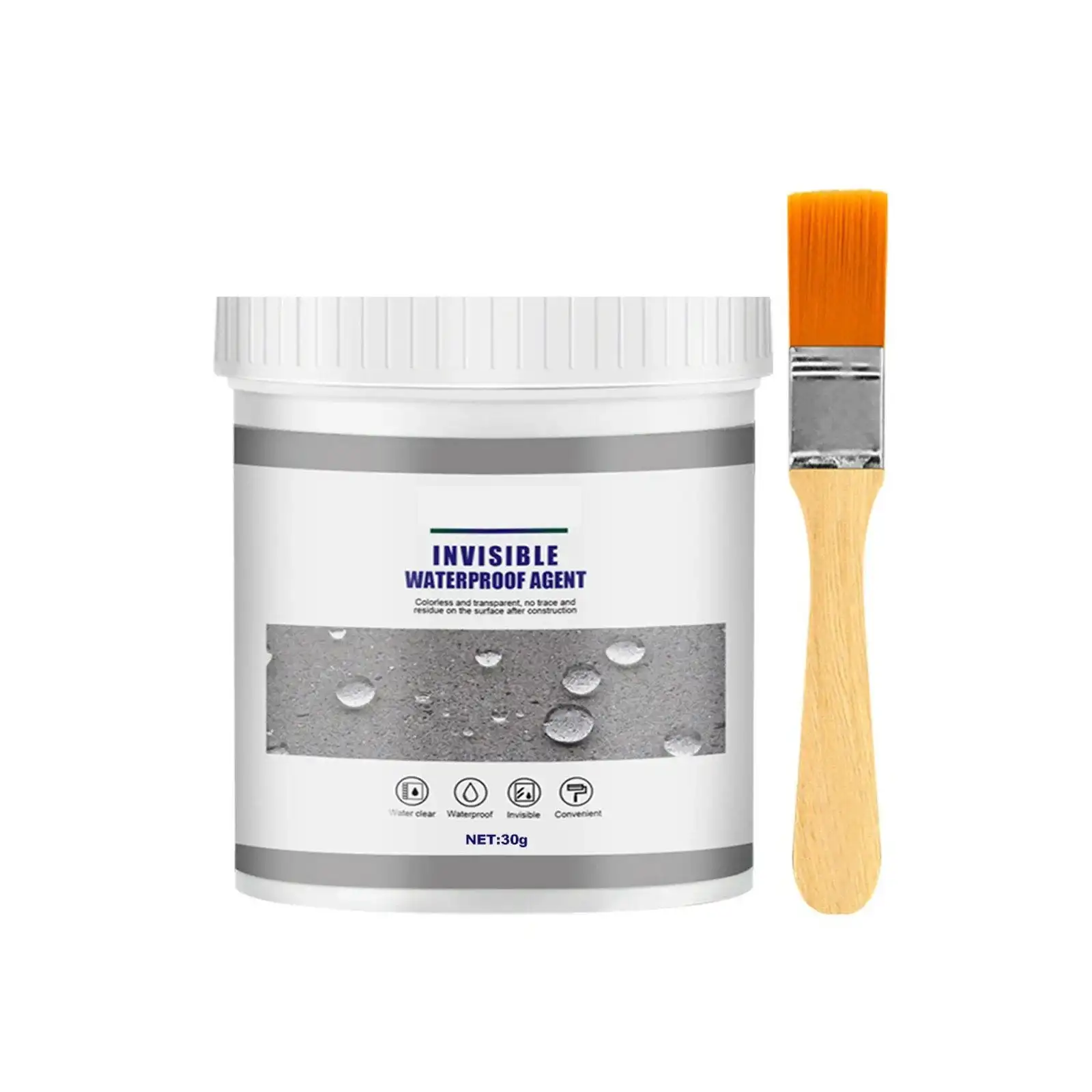 Agent imperméable Invisible, colle scellante Anti-fuite, utilisée pour les fissures et les fuites, revêtement d'étanchéité étanche Super fort