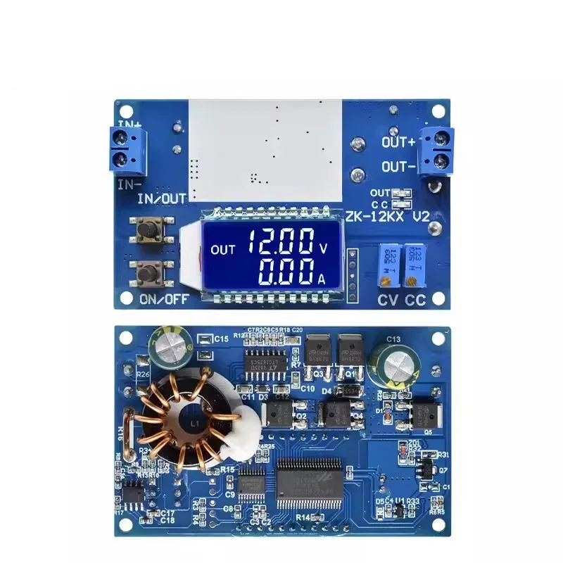 

-12AAdjustable Power Supply Module Constant Voltage Constant Current ChargingLCDLCD Digital Display Voltage and