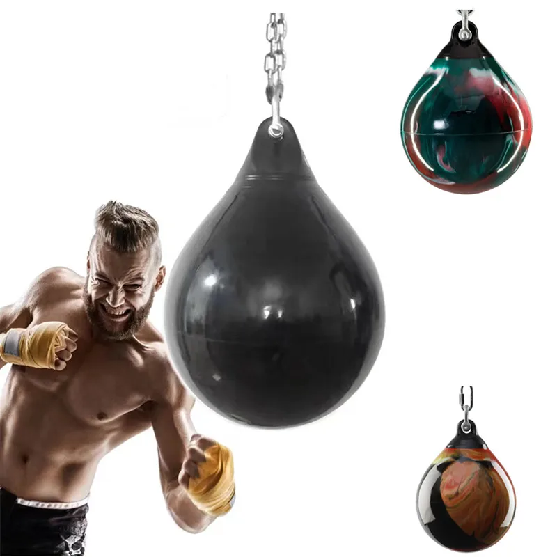 PVC Thickened Boxing Sandbags Water Filled Boxing Ball Gym Home Hanging Sanda MMA Boxing Training Fitness Sandbag