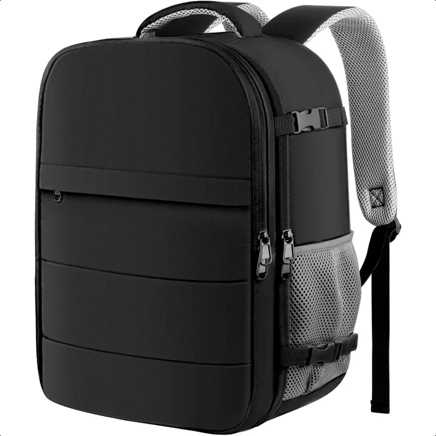 

Travel Backpack for Men and Women 11.8x7.9x17.3 Black