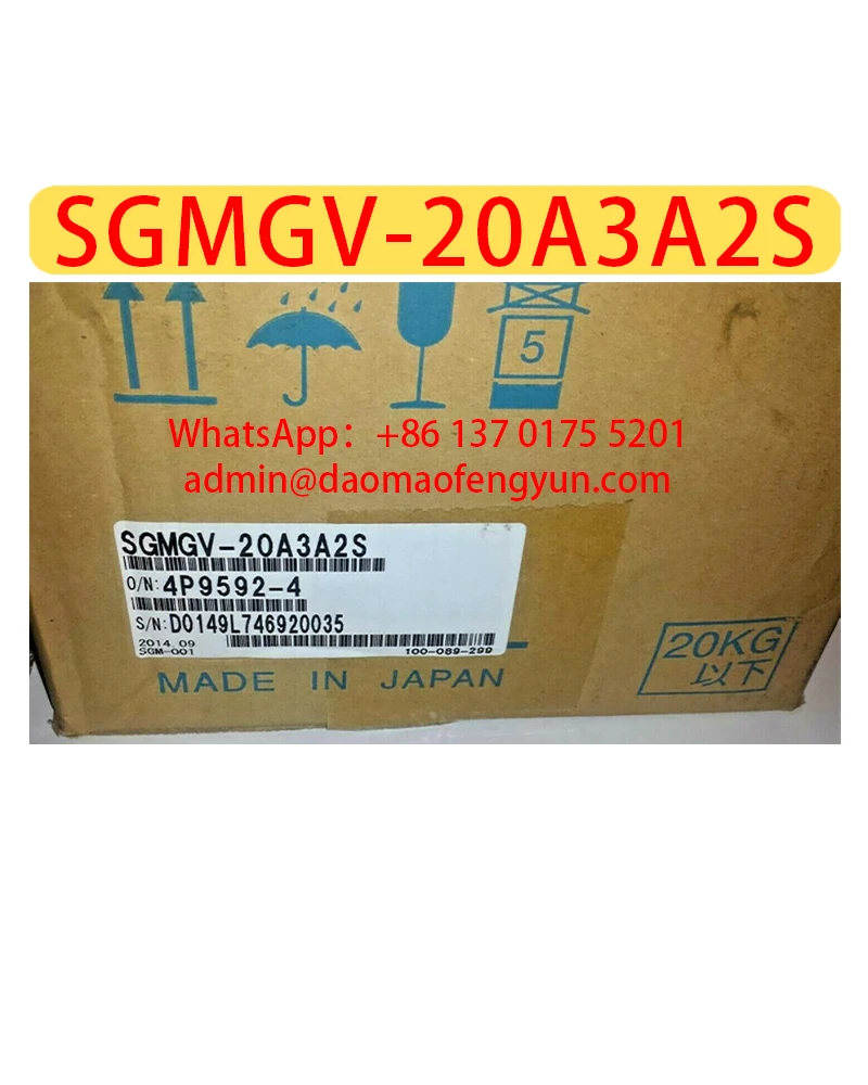 

SGMGV-20A3A2S Brand New Servo Motor，SGMGV 20A3A2S，Fast shipping