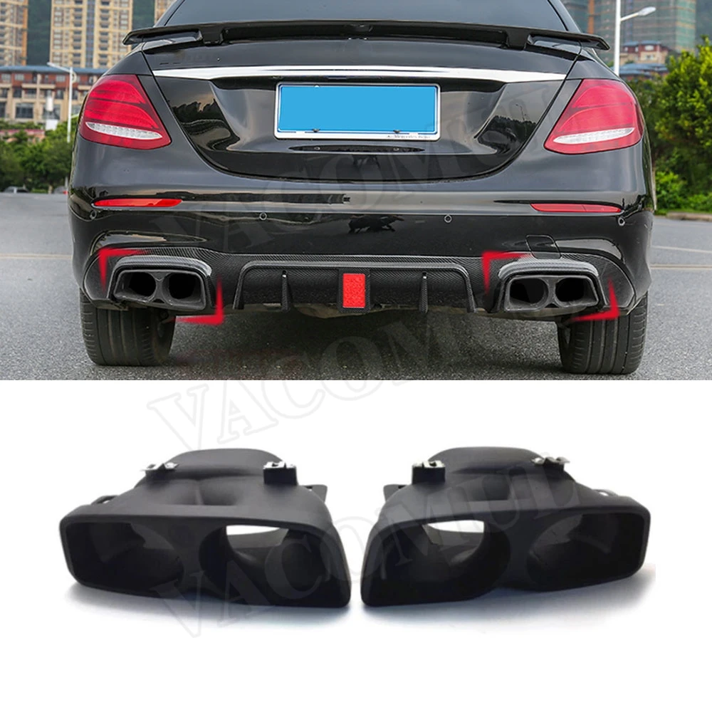 

VACOMUL Stainless Steel Pipe Exhaust Muffler Tips For Mercedes Benz C E S GLE GLS Class W205 W212 E63 4 Outlet Tailpipe