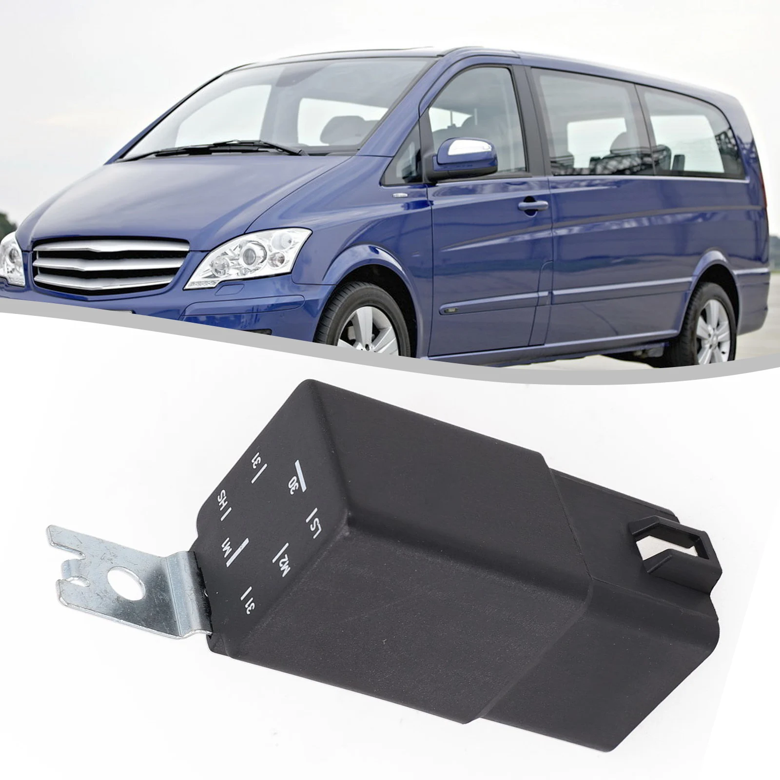 Cooling Fan Control Relay Plastic Switches V260L 1pcs A0035421919 Accessories For Mercedes For Viano Vito 0035421919