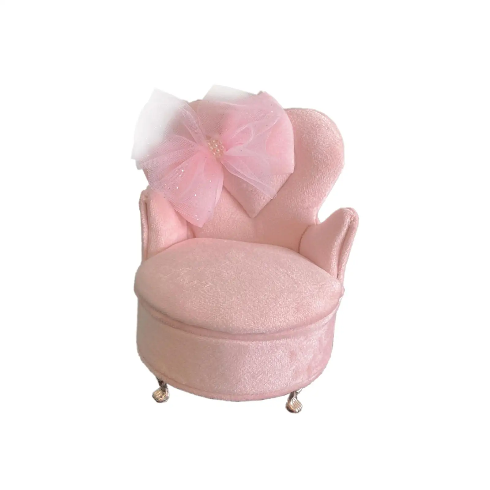 Couch Shape Small Jewelry Storage Box Rings Earrings Organizer Durable Gift for Women Room Decorations 10x10x14cm Ring Holder