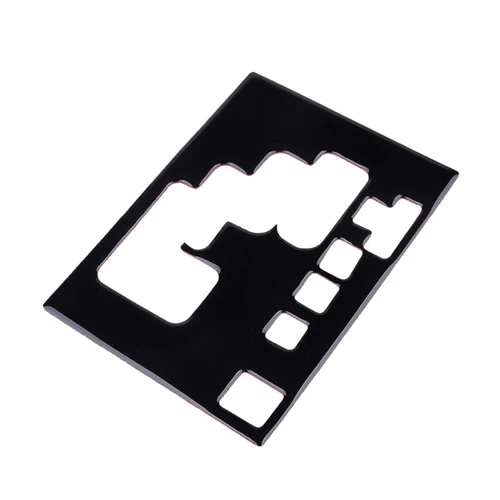 Imagen 2 del producto Cubierta de Panel de cambio de marchas para consola central Interior, embellecedor apto para Toyota 4Runner 2010 2011 2012 2013 2014 2015-2020 LHD Piano negro