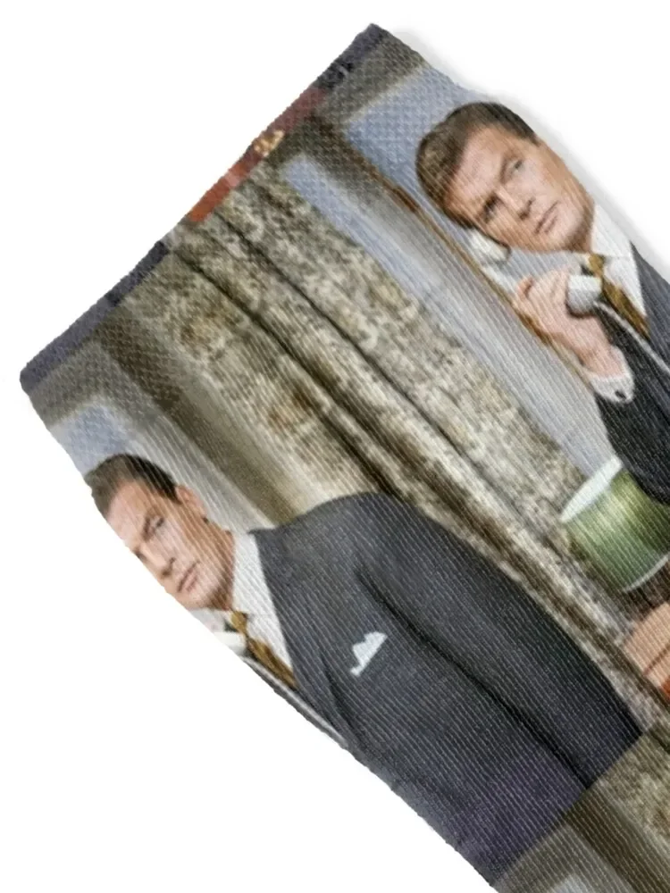 Roger Moore handsome Socks designer brand luxe essential aesthetic Socks Girl Men's